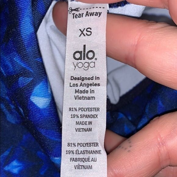 Nwt Alo Yoga kaleidoscope leggings sz xs - Picture 8 of 8